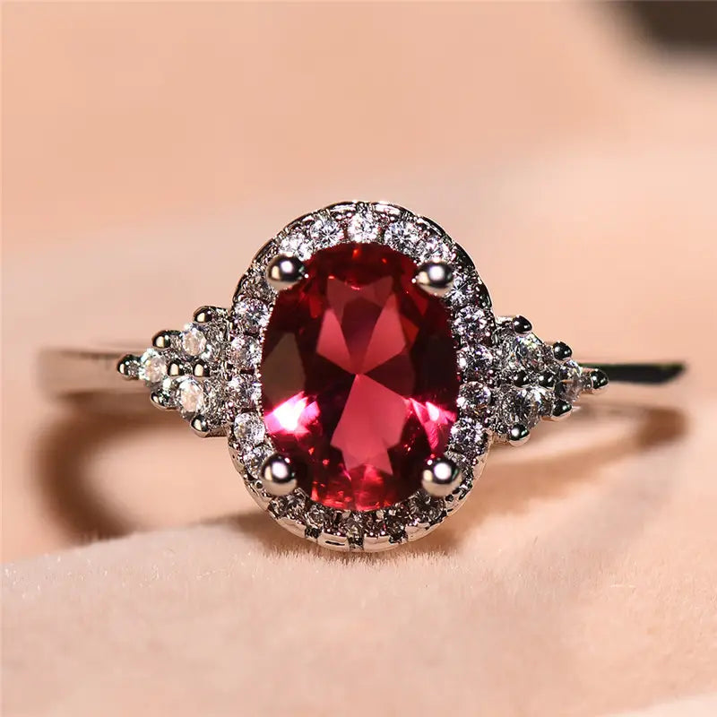 Kirelle Emberlain Ring | White Gold