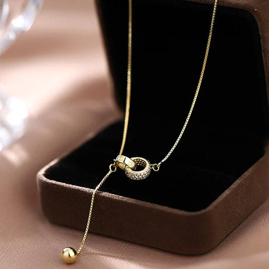 Flavina Aureline Necklace | Gold