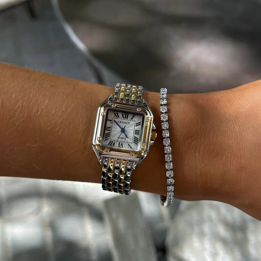 Fienna Watch | Gold