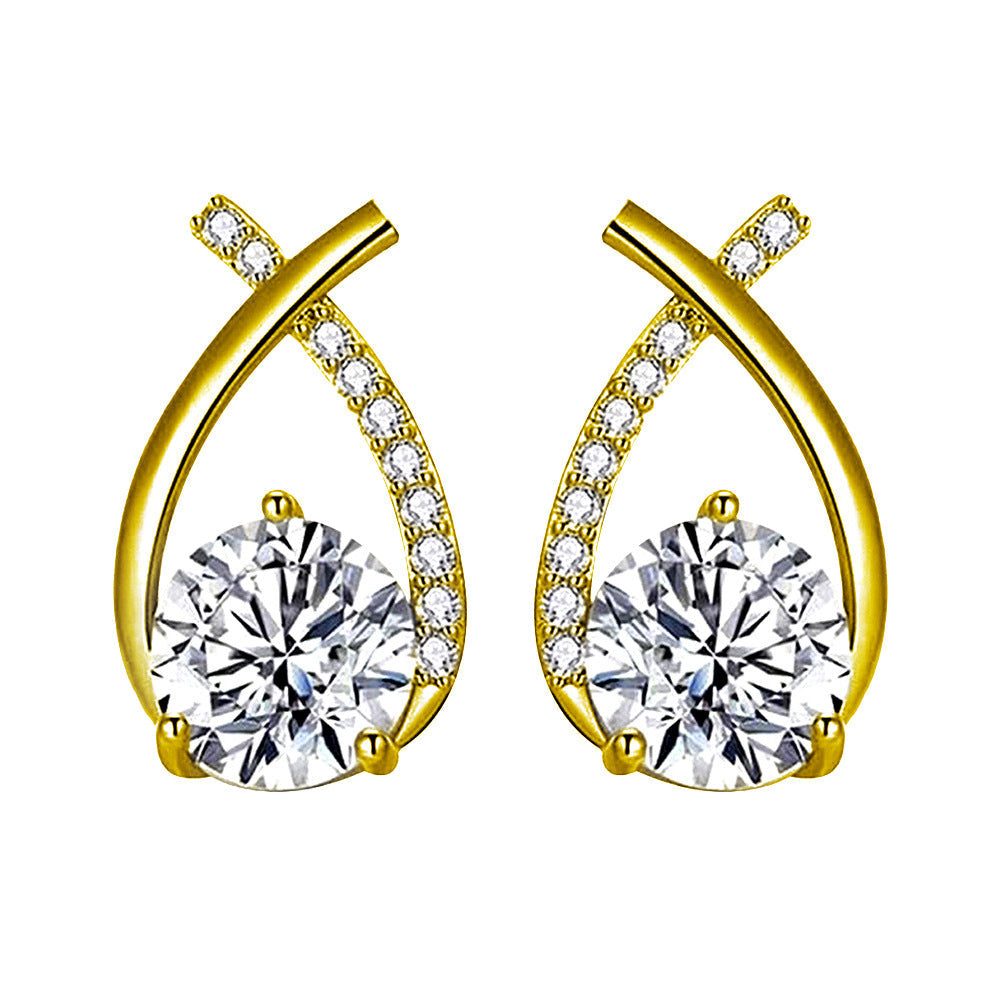 Arielle Earrings | White gold