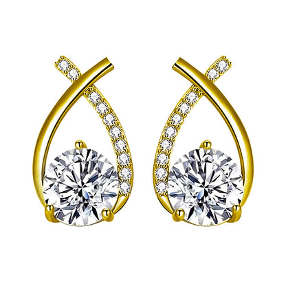 Arielle Earrings | White gold