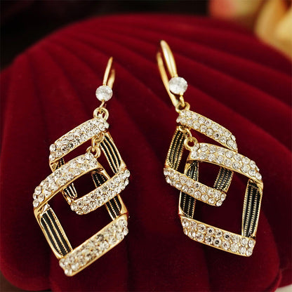 Stella Virelle Layered Earrings | Gold