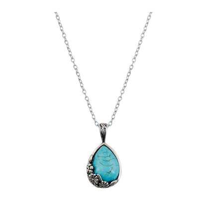 Serelle Ornament Pendant Necklace | White Gold