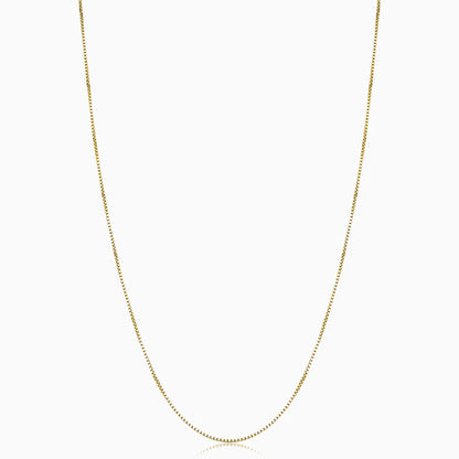 Bodega Box Necklace | Gold