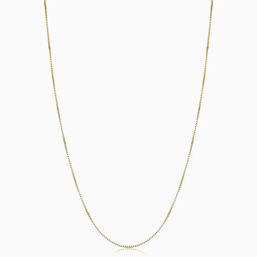 Bodega Box Necklace | Gold